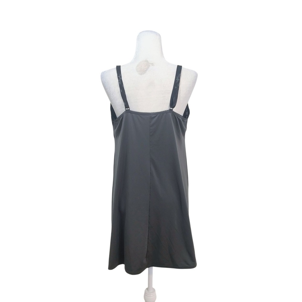Torrid Gray Lace Trim Babydoll Slip Nightie Plus Size Curvy Sexy Boudoir 2X - Picture 8 of 11